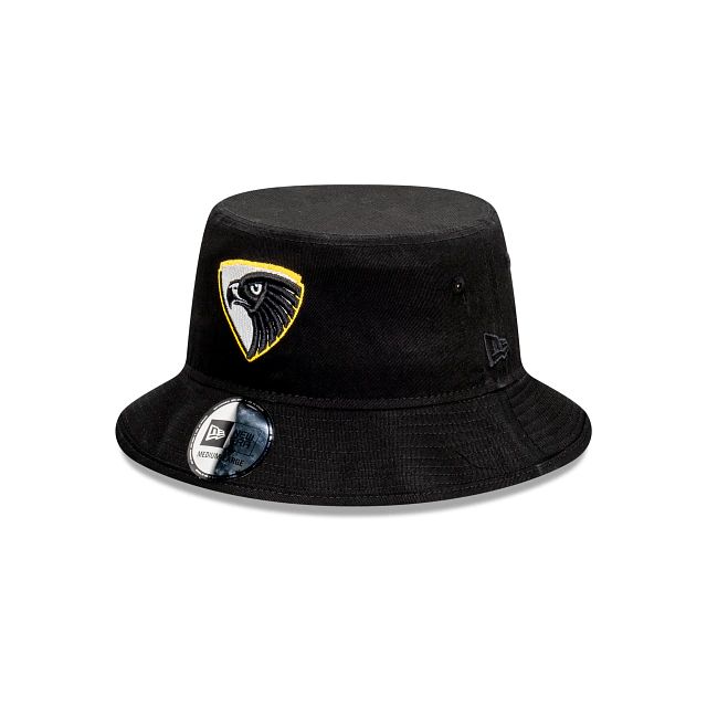 AFL Hawthorn Hawks Winter (XAL0145) - Black New Era Bucket Hats